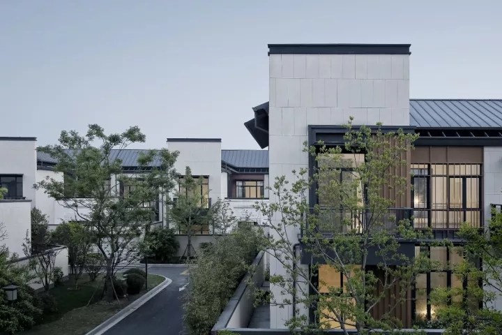 庭院、建筑與內(nèi)部道路的關(guān)系
